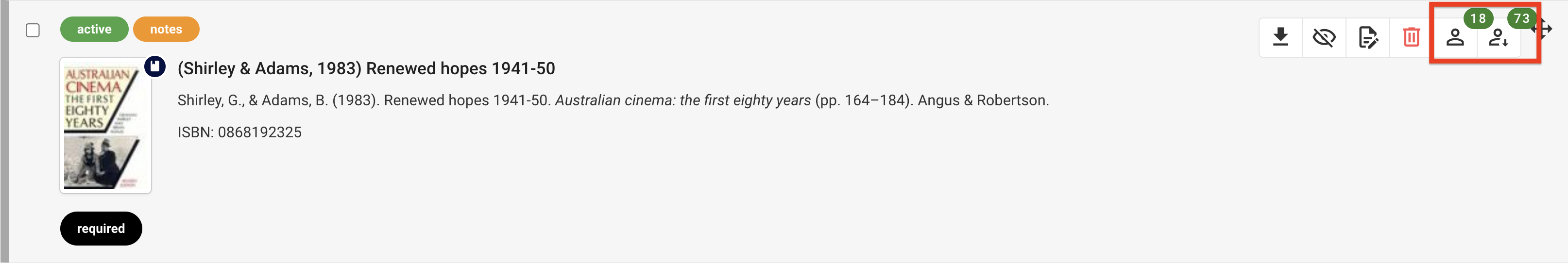 The Unique Student Access and the Total Access Count buttons