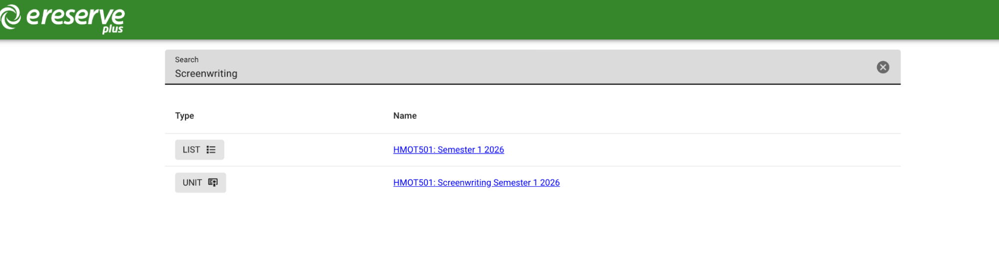 Figure 1: The search interface allows for broad searches across various subjects The search interface allows for broad searches across various subjects